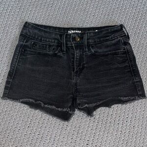 Denizen jean shorts, color black, size 3.